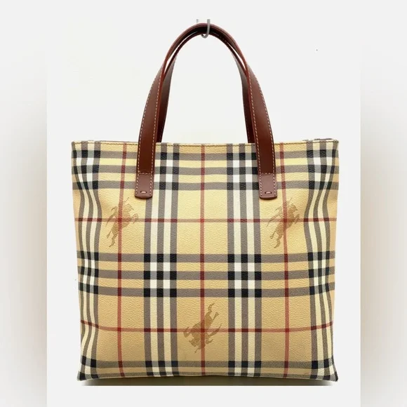 Burberry | Bags | Authentic Burberry Nova Check Shadow Horse Pvc
